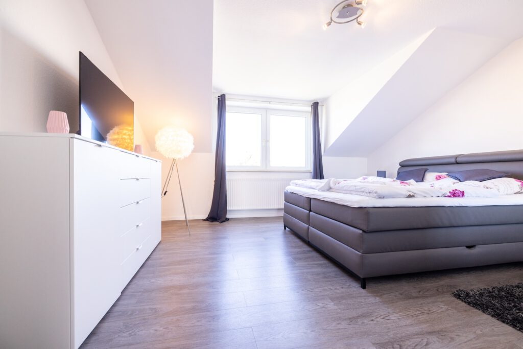 Schlafzimmer aus einem Immobilienangebot