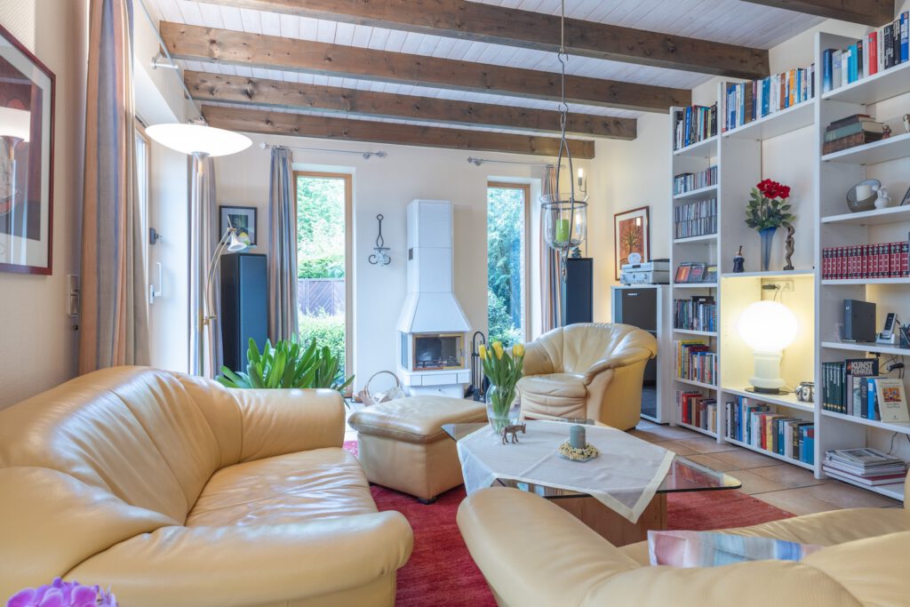 Wohnzimmer aus einem Immobilienangebot