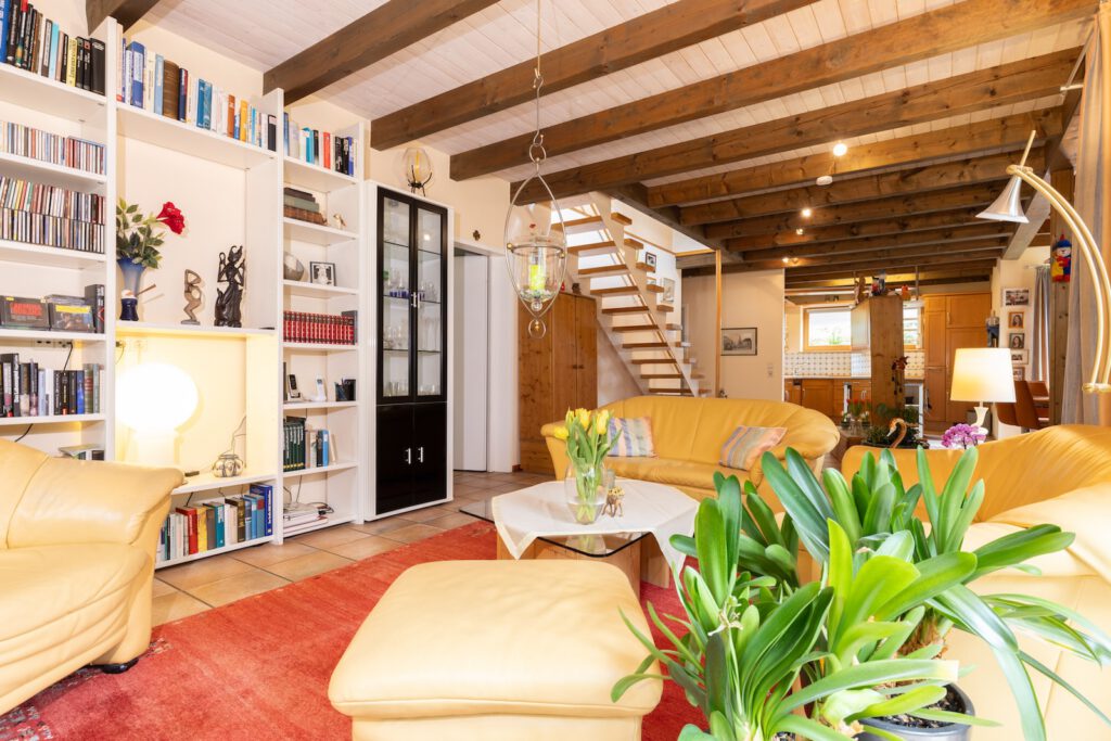 Wohnzimmer aus einem Immobilienangebot